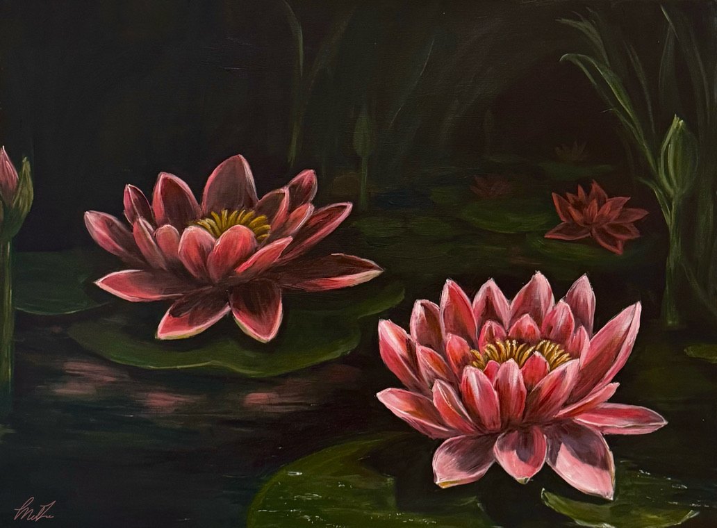 Water Lilies · oil