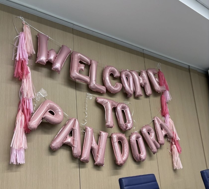 Day one at Pandora
