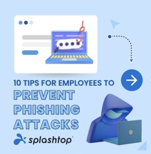 Ten tips for employees to prevent phishing attacks