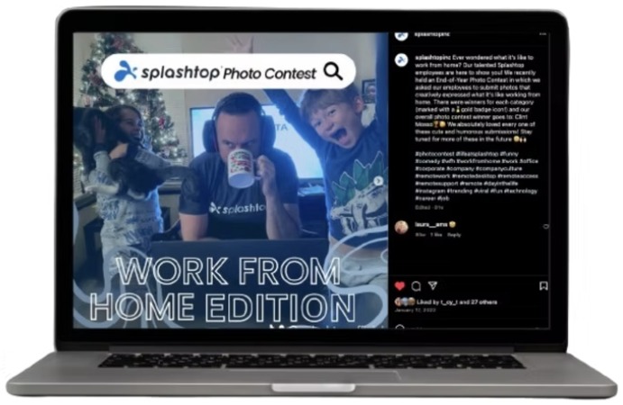 The Work-From-Home Photo Contest on Instagram